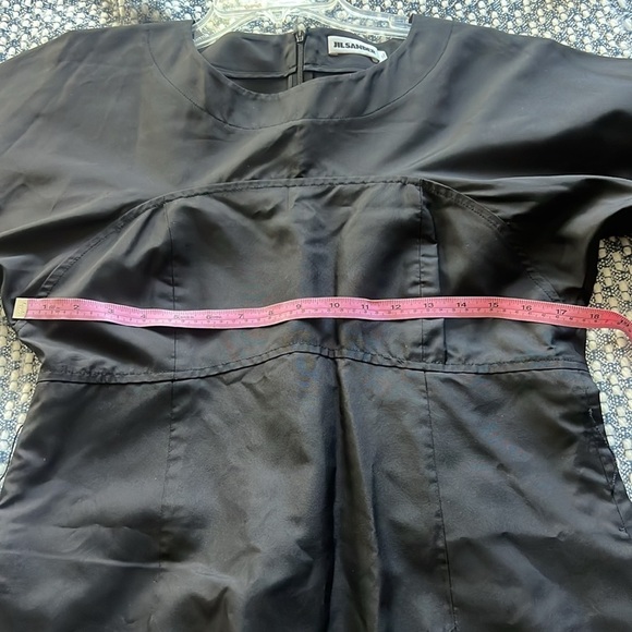 Jil Sander Ravages Black Belted Dress - Picture 13 of 16